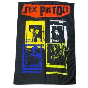 Sex Pistols wall flag. 2000s.
